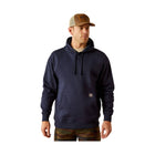 Ariat Men's Workman Beams Hoodie - Navy - Lenny's Shoe & Apparel