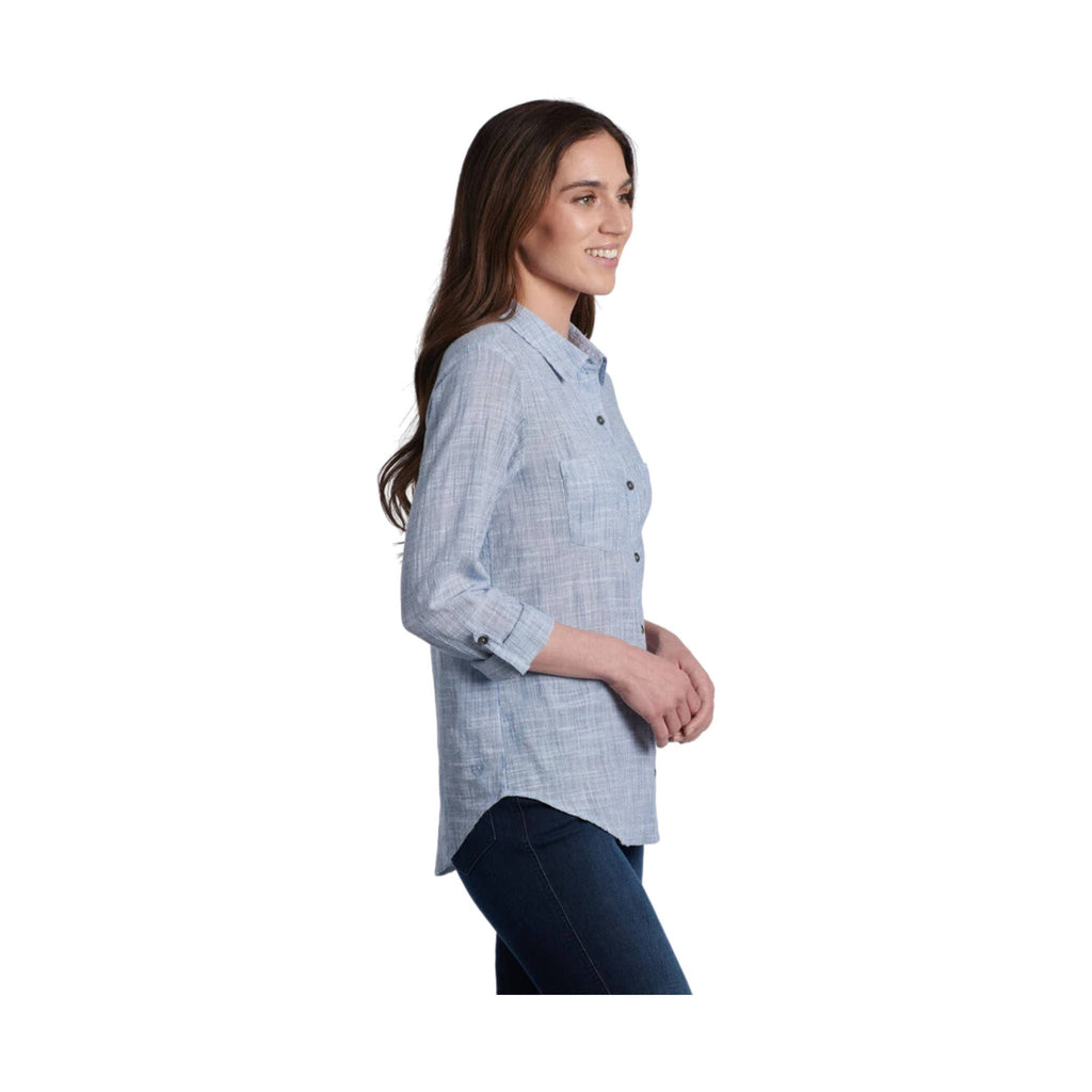 Kuhl Women's Adele Long Sleeve - Storm Blue - Lenny's Shoe & Apparel