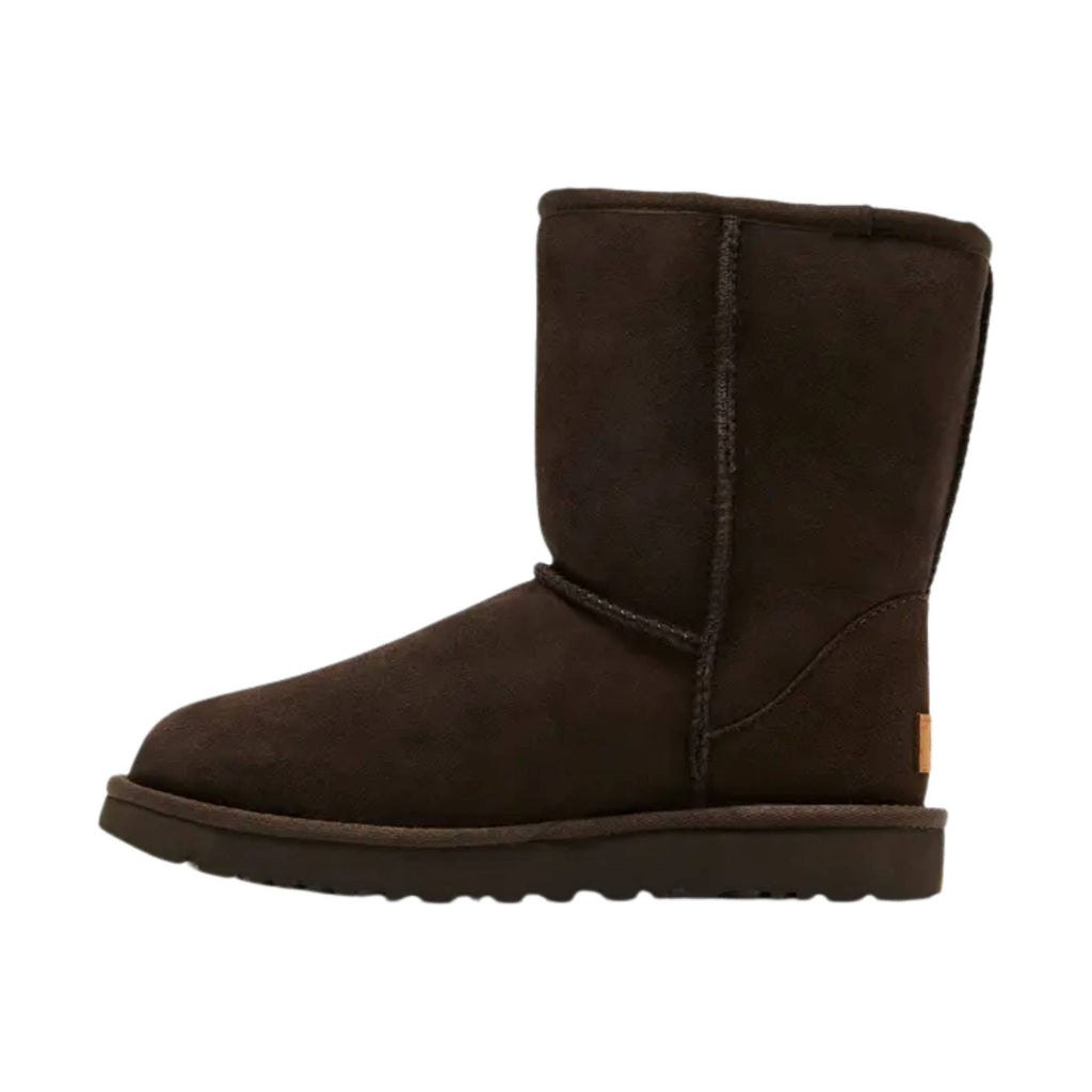 UGG Women's Classic Short - Chocolate FINAL SALE - Lenny's Shoe & Apparel