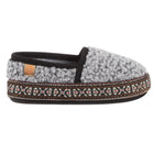 Acorn Kids' L'il Woven Trim Moc Slippers - Stormy Grey - Lenny's Shoe & Apparel