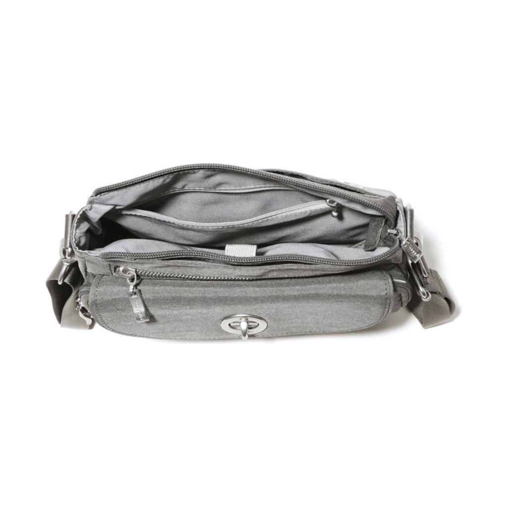 Baggallini Calais Crossbody Bag - Sterling Shimmer - Lenny's Shoe & Apparel