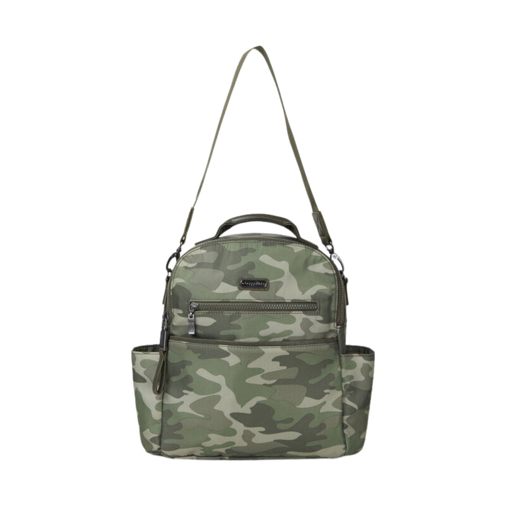 Baggallini Houston Convertible Backpack Tote Bag - Green Camo - Lenny's Shoe & Apparel