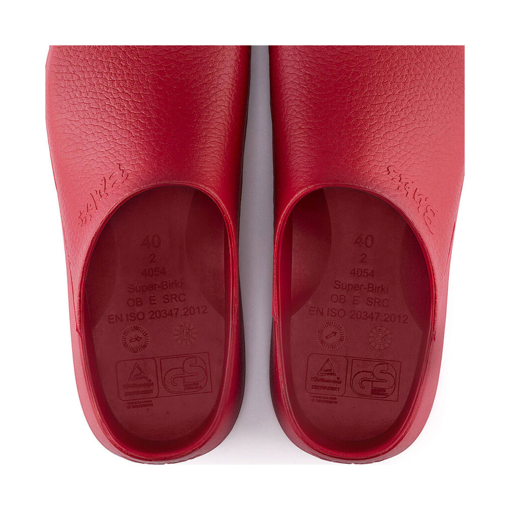 Birkenstock Super Birki Clog - Red - Lenny's Shoe & Apparel