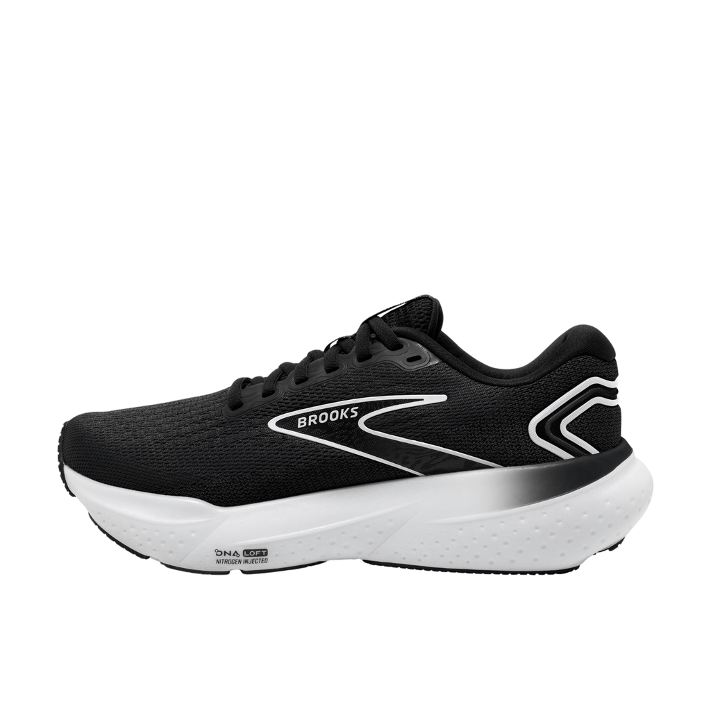 Brooks Women's Glycerin 21 Road Running Shoes - Black/Grey/White - Lenny's Shoe & Apparel