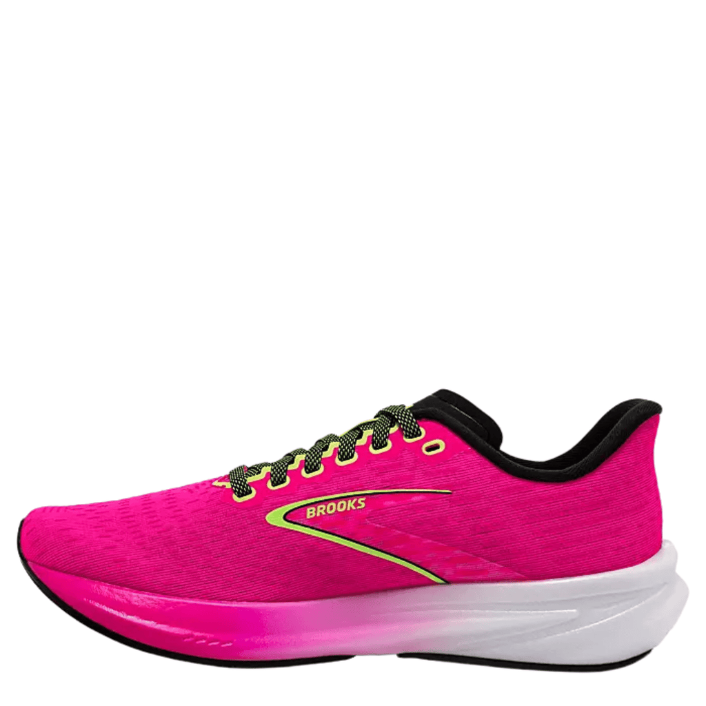 Brooks Women's Hyperion GTS Running Shoes - Pink Glo/Green/Black - Lenny's Shoe & Apparel