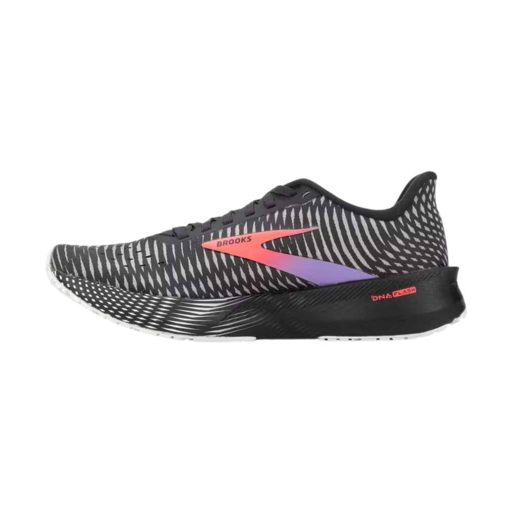 Brooks Women's Hyperion Tempo Running Shoes - Black/Coral/Purple - Lenny's Shoe & Apparel