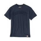 Carhartt Men's Loose Fit Heavyweight Short Sleeve Graphic T Shirt - Navy - Lenny's Shoe & Apparel