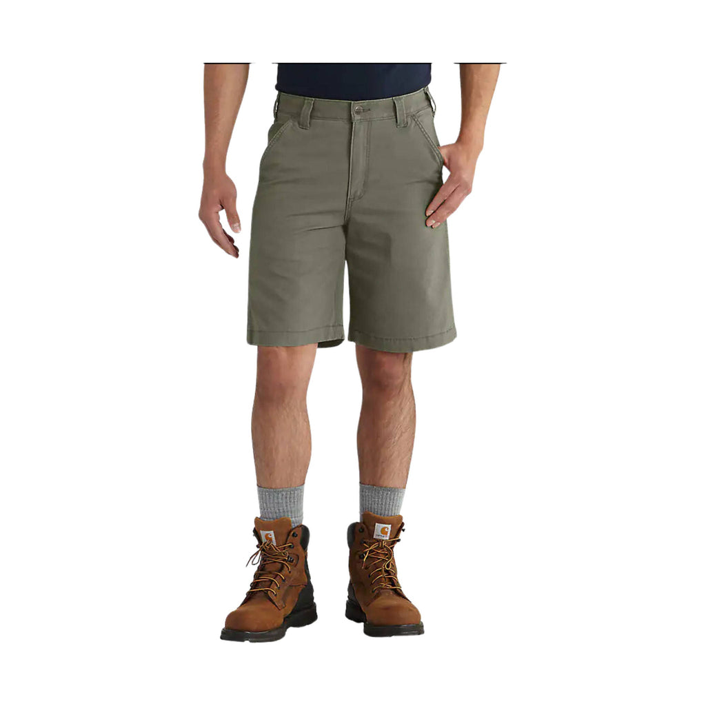 Carhartt Men's Rugged Flex Rigby Short 10 Inch - Dusty Olive - Lenny's Shoe & Apparel