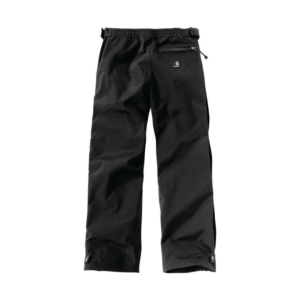 Carhartt Men's Shoreline Rain Pants - Black FINAL SALE - Lenny's Shoe & Apparel