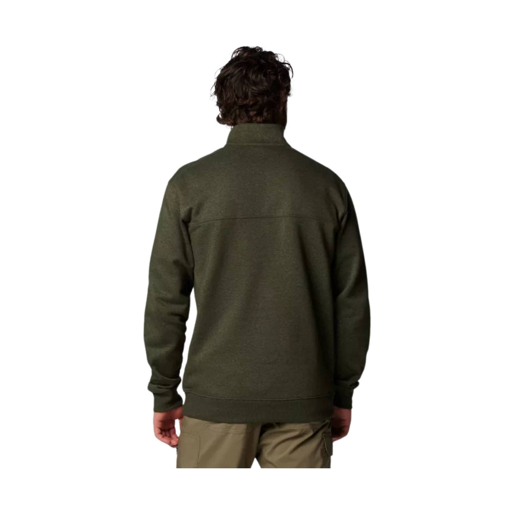 Columbia Men's Hart Mountain II Half Zip Sweatshirt - Greenscape Heat - Lenny's Shoe & Apparel