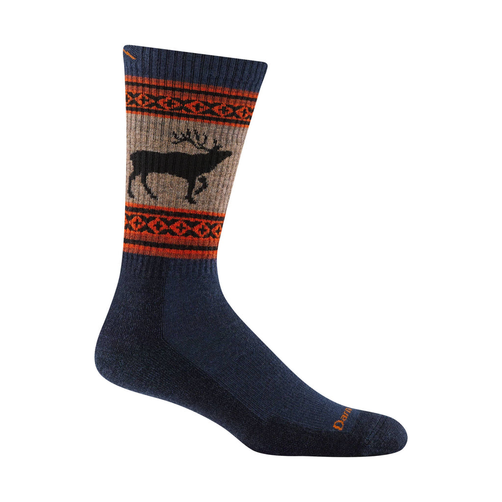 Darn Tough Vermont Men's VanGrizzle Midweight Hiker Boot Sock - Eclipse - Lenny's Shoe & Apparel