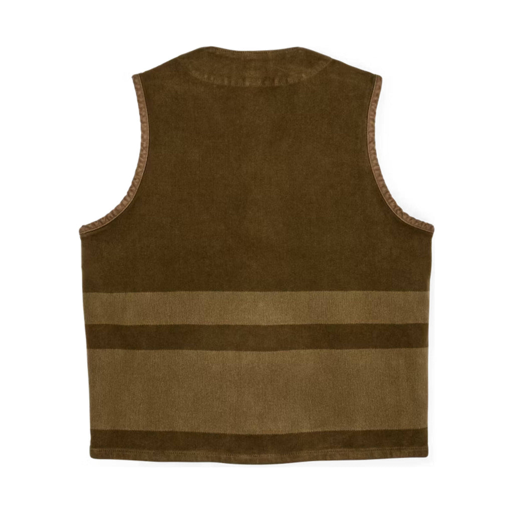 Filson Men's Beartooth Cruiser Vest - Marsh Olive Stripe - Lenny's Shoe & Apparel