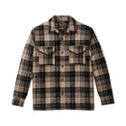 Filson Men's Wool Jac Shirt - Oat Brown Heather - Lenny's Shoe & Apparel