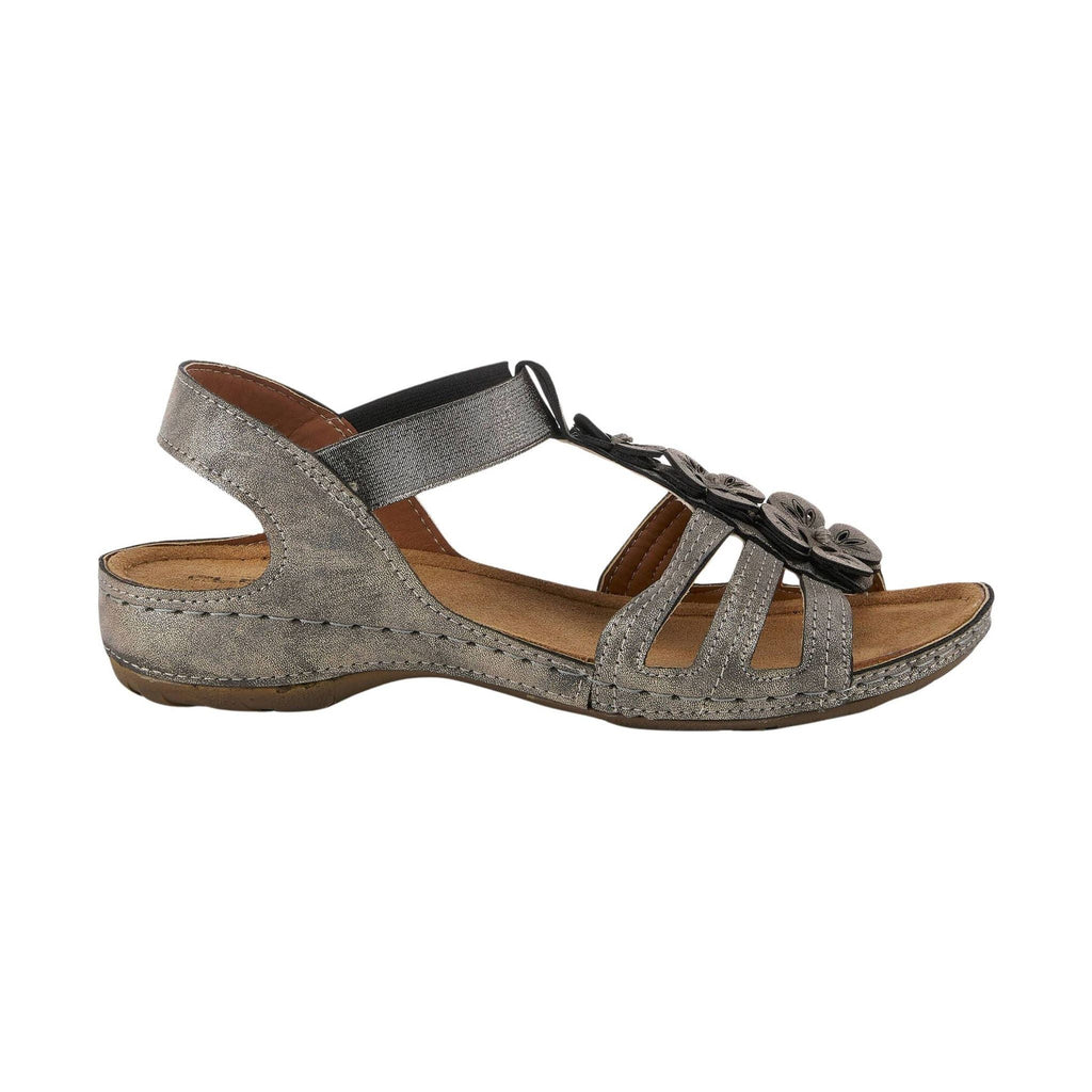 Flexus Women's Adede Slingback Sandal - Pewter - Lenny's Shoe & Apparel