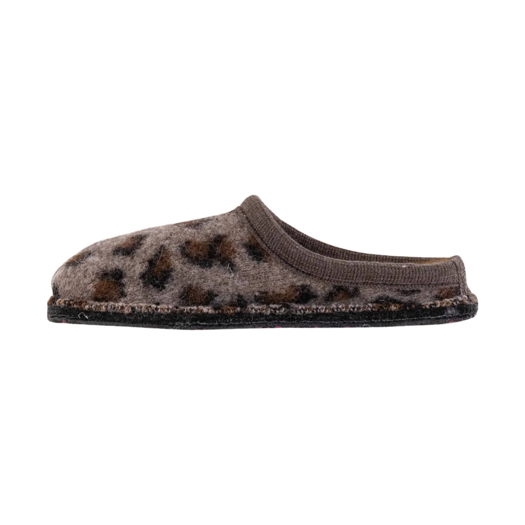 Haflinger Leo Slippers - Brown - Lenny's Shoe & Apparel