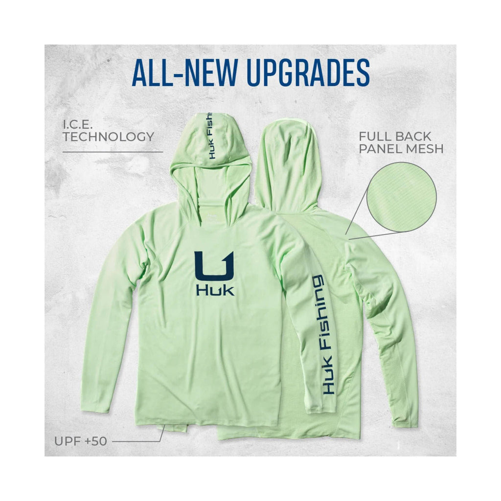 Huk Men's Icon Performance Hoodie - Marine Blue - Lenny's Shoe & Apparel