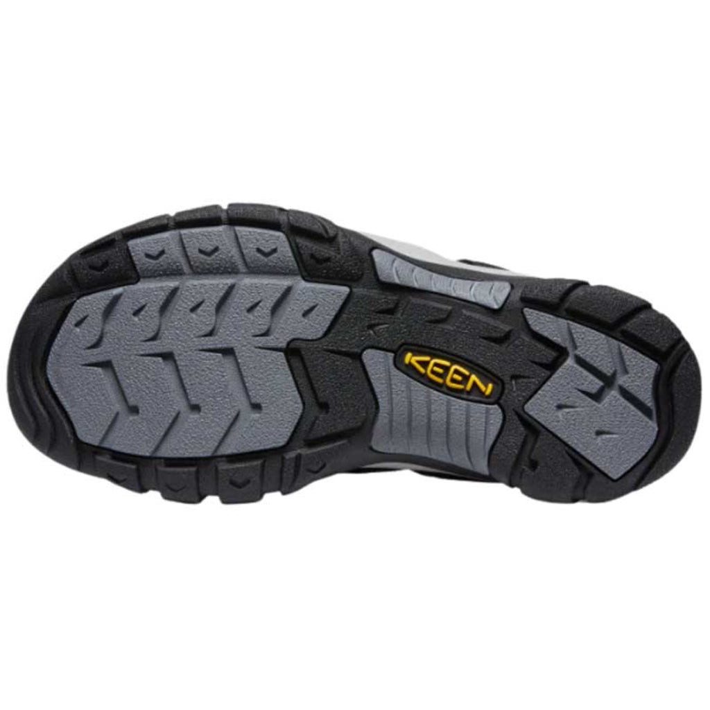 KEEN Men's Newport Slide - Black/Keen Yellow - Lenny's Shoe & Apparel