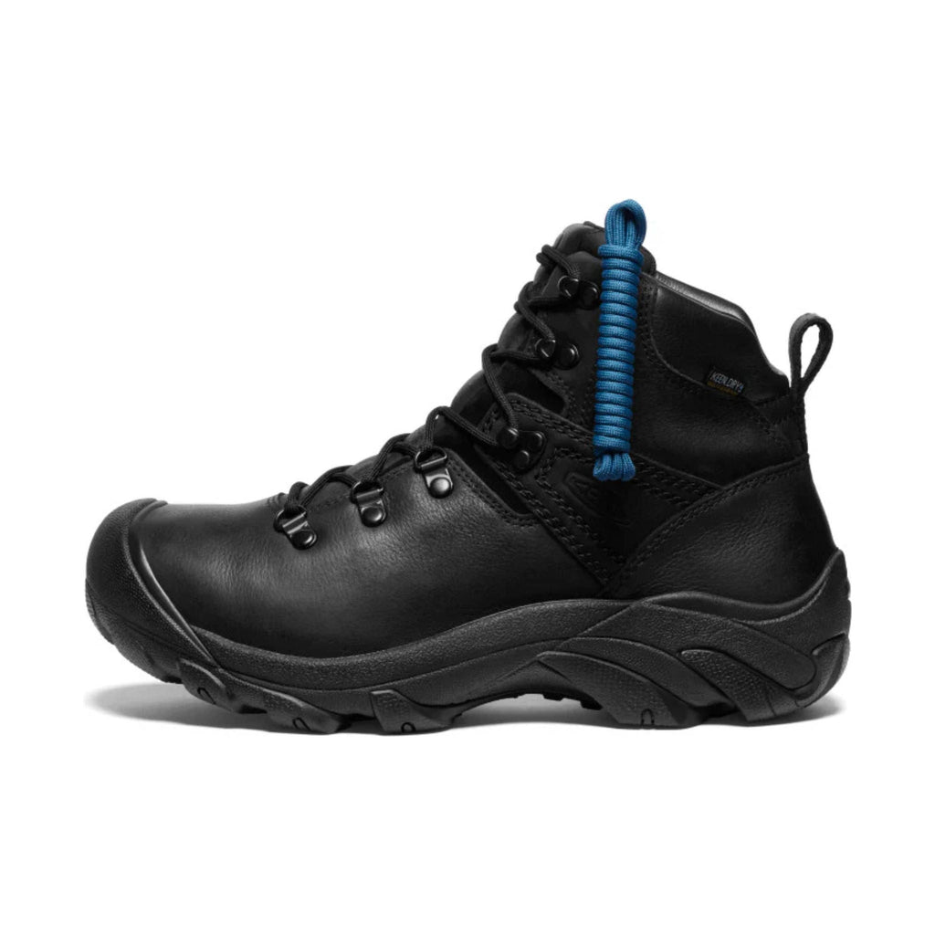 KEEN Men's Pyrenees Waterproof Hiking Boots - BLACK/LEGION BLUE - Lenny's Shoe & Apparel