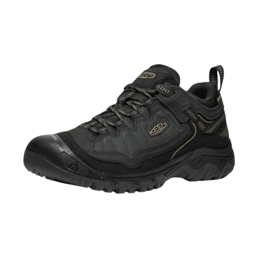 KEEN Men's Targhee IV Waterproof Shoes - Triple Black - Lenny's Shoe & Apparel