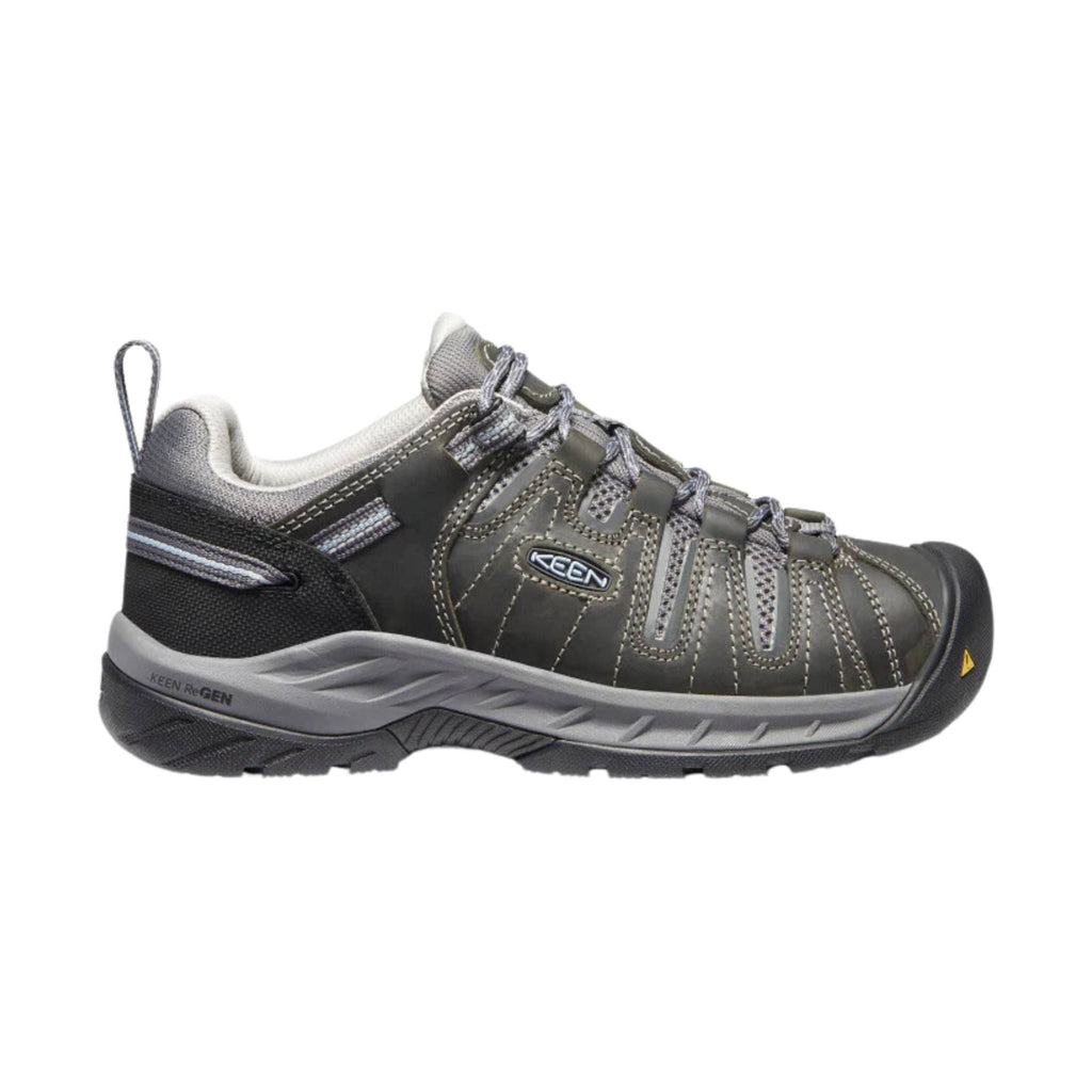 KEEN Utility Women's Flint II Soft Toe Work Shoe - Steel Grey/Paloma - Lenny's Shoe & Apparel