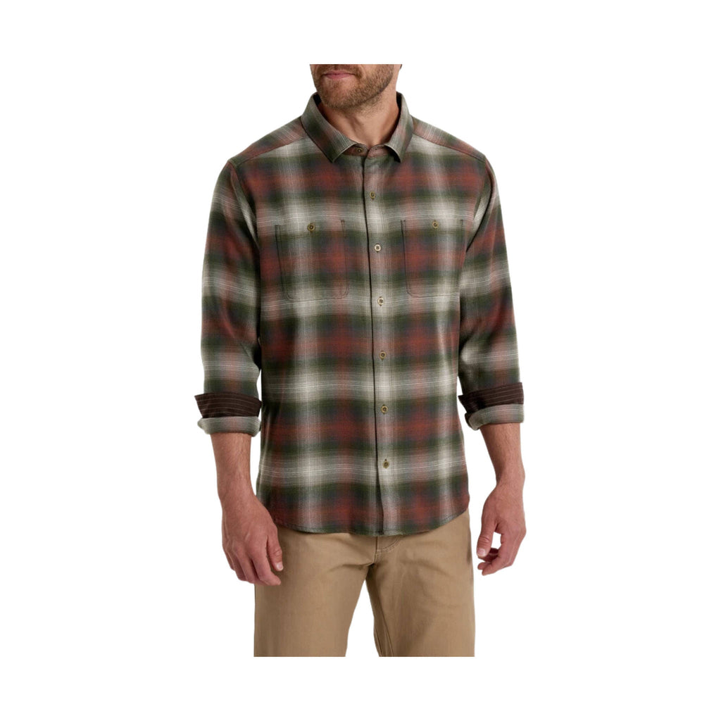 Kuhl Men's Law Flannel - Olive Copper - Lenny's Shoe & Apparel