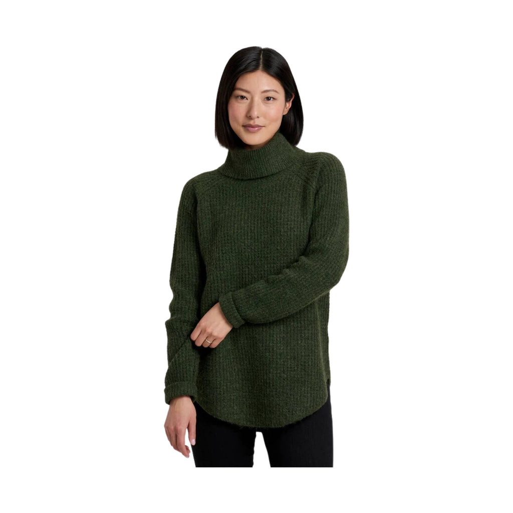 Kuhl Women's Sienna Sweater - Dark Moss - Lenny's Shoe & Apparel