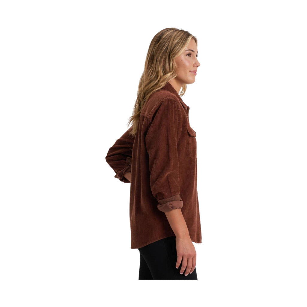 Kuhl Women's Tallula Cord Shirt - Mocha - Lenny's Shoe & Apparel