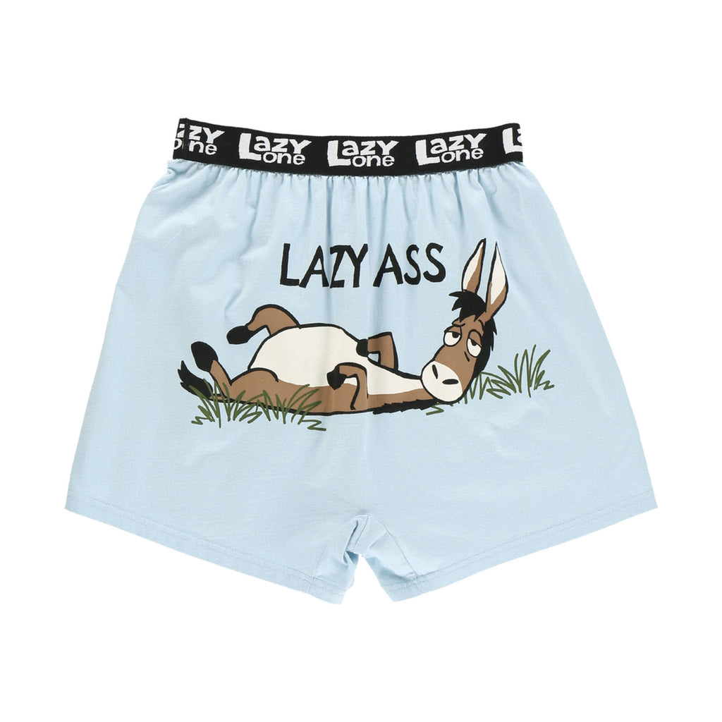 Lazy One Men's Lazy Ass Boxer - Blue - Lenny's Shoe & Apparel