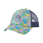 Life Is Good Kids' Dinosaur Friends Pattern Trucker Hat - Cloud White - Lenny's Shoe & Apparel