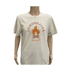 Life Is Good Men's Adirondacks Exclusive Camp Fire Tee - Putty White - Lenny's Shoe & Apparel