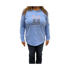 Life Is Good Women's Adirondacks Engraved Boot Tee - Cornflower Blue - Lenny's Shoe & Apparel