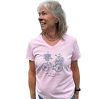 Life is Good Women's Exclusive Vermont Bike - Seashell Pink - Lenny's Shoe & Apparel