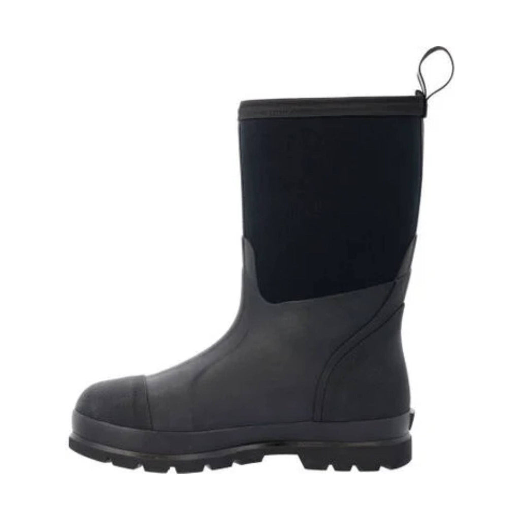 Muck Boot Men's Chore Classic Mid Plain Toe Work Boot - Black - Lenny's Shoe & Apparel