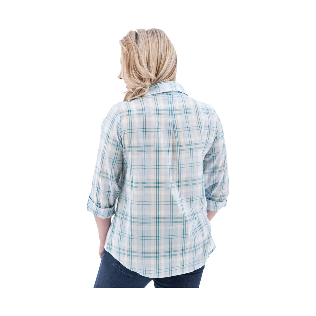 Old Ranch Women's Plumas Shirt 24 - Blue Fog - Lenny's Shoe & Apparel