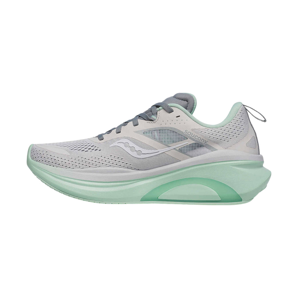 Saucony Women's Omni 22 Running Shoes - Fog/Jade - Lenny's Shoe & Apparel