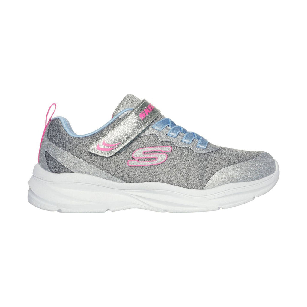 Skechers Kids' Power Jams Shoes - Everyday Bestie Light Grey - Lenny's Shoe & Apparel