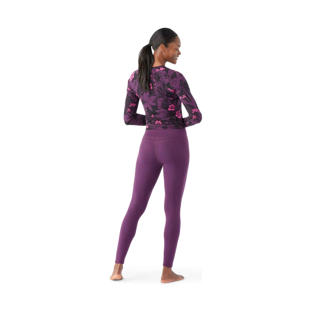 Smartwool Women's Thermal Merino Base Layer Bottom - Purple Iris Heather - Lenny's Shoe & Apparel