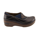 Spring Step L'artiste Women's Burbank Clogs - Navy - Lenny's Shoe & Apparel