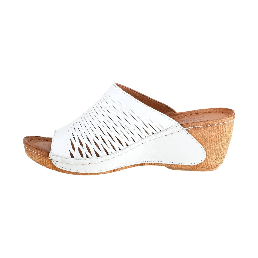 Spring Step Women's Cunacena Sandal - White - Lenny's Shoe & Apparel