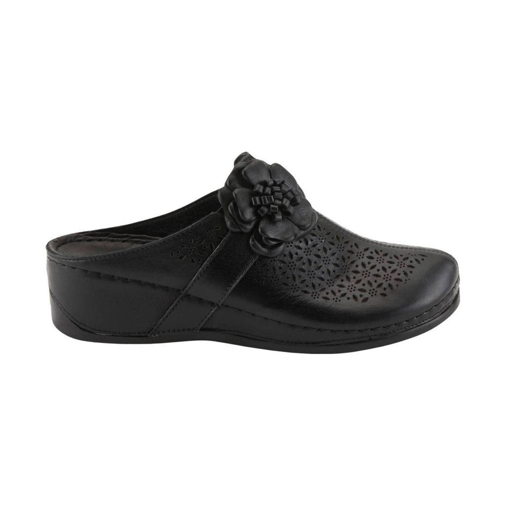 Spring Step Women's Lilybean Clog - Black - Lenny's Shoe & Apparel