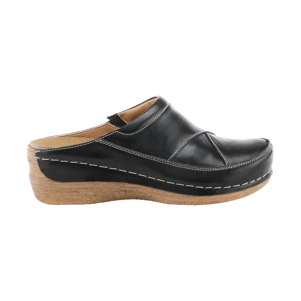 Spring Step Women's Telly Clog - Black - Lenny's Shoe & Apparel