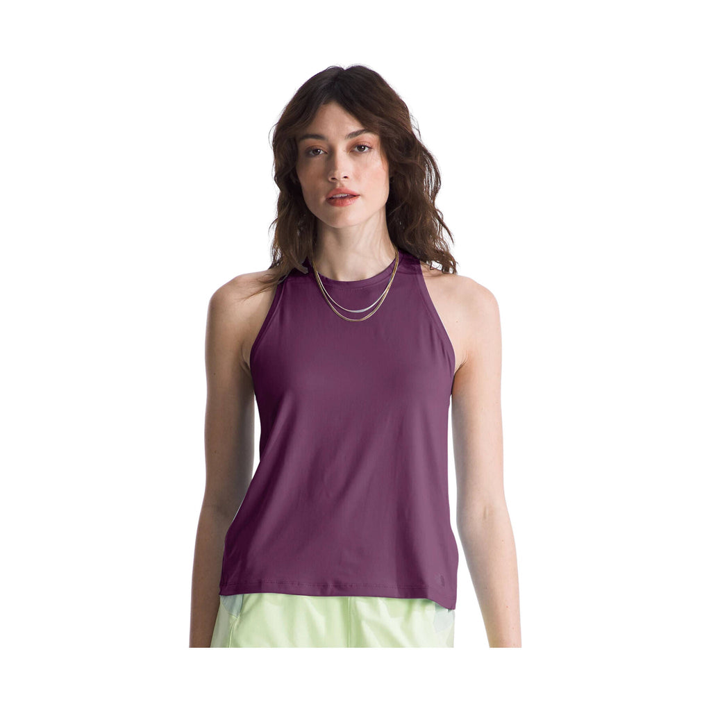 The North Face Women's Dune Sky Tank - Black Currant Purple - Lenny's Shoe & Apparel