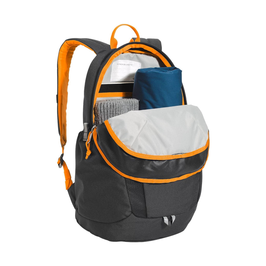 The North Face Youth Mini Recon Backpack - Asphalt Grey/Cone Orange - Lenny's Shoe & Apparel