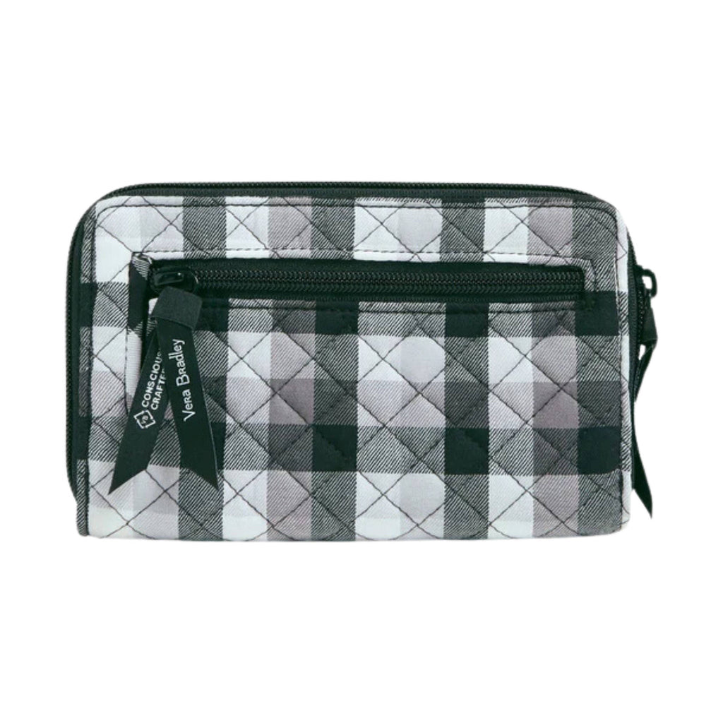 Vera Bradley RFID Turnlock Wallet - Kingbird Plaid - ONLINE STORE CREDIT/EXCHANGE ONLY - Lenny's Shoe & Apparel