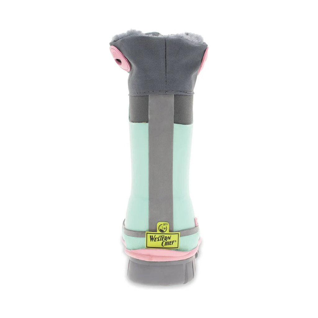 Western Chief Kids' Neoprene Cold Weather Winter Boots - Teal Frost - Lenny's Shoe & Apparel