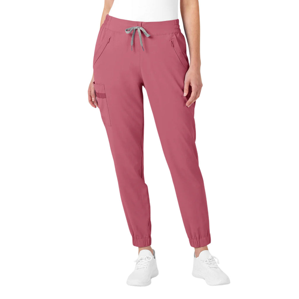 WonderWink Women's Jogger Scrub Pant - Rosebud - Lenny's Shoe & Apparel