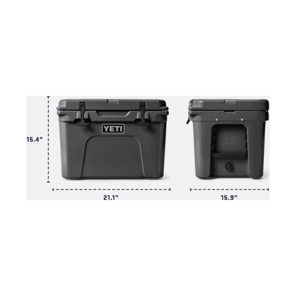 YETI Tundra 35 Hard Cooler - Charcoal - Lenny's Shoe & Apparel