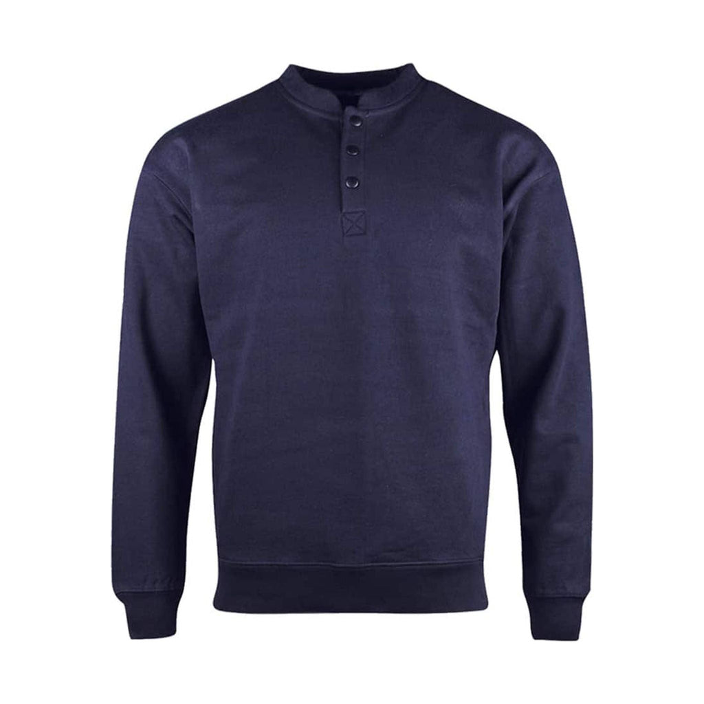 Arborwear Men's Double Thick Crew Sweatshirt - Navy - Lenny's Shoe & Apparel