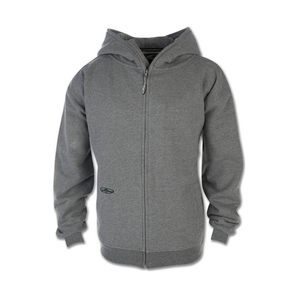 Arborwear Men's Double Thick Full Zip Sweatshirt - Grey - Lenny's Shoe & Apparel