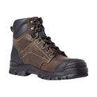 Ariat Men's Treadfast 6in Waterproof Steel Toe Work Boot - Dark Brown - Lenny's Shoe & Apparel